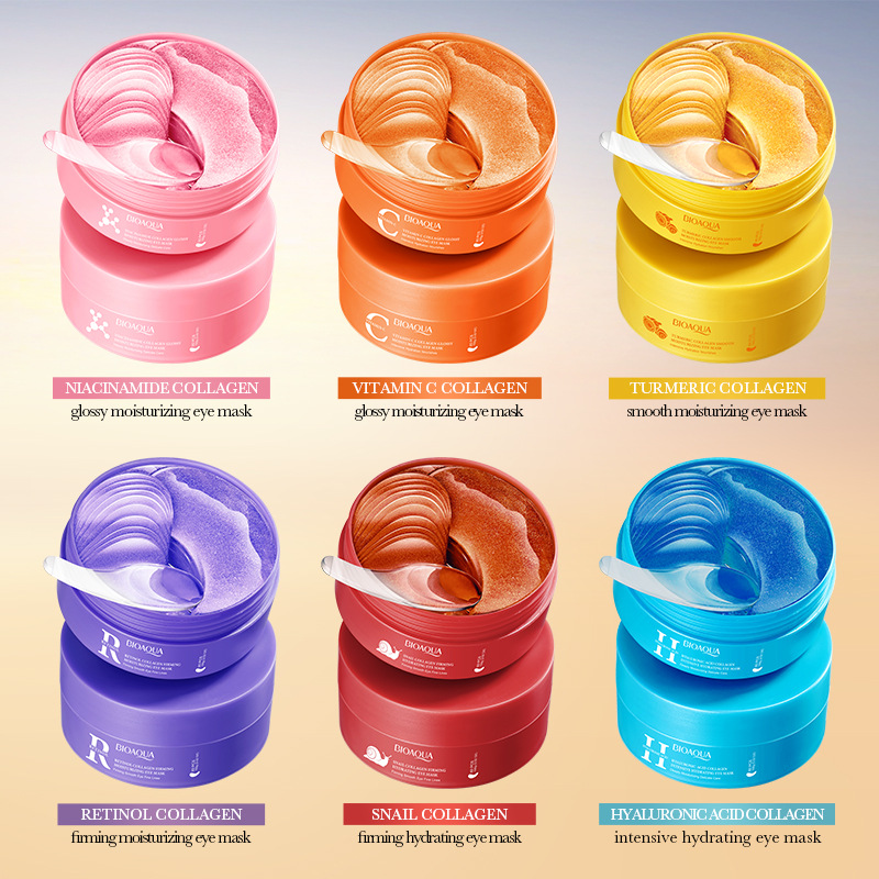 Collagen Under Eye Patches - 1 Box mit 80 Stück Kollagen-Feuchtigkeits-Augenmasken,