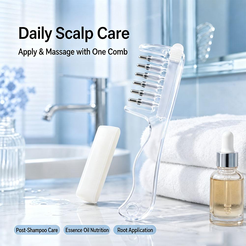 Transparenter Haarwurzelkamm,  – Hair Care Bewertung und Preis