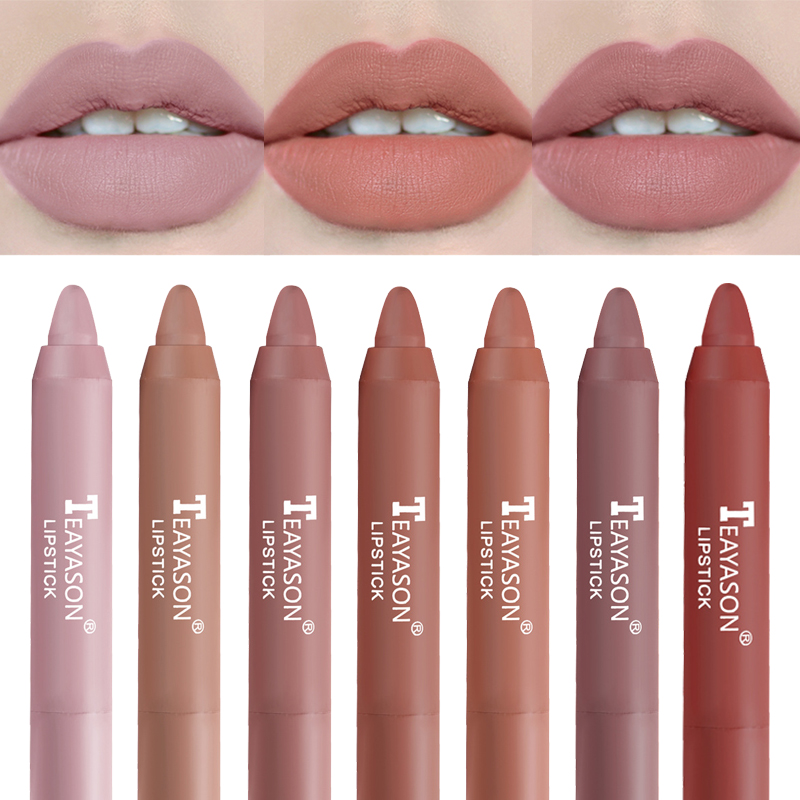 Nude Samt-Matt-Lippenstift-Sti – Matte Velvet Lip Tint Long Lasting Bewertung und Preis