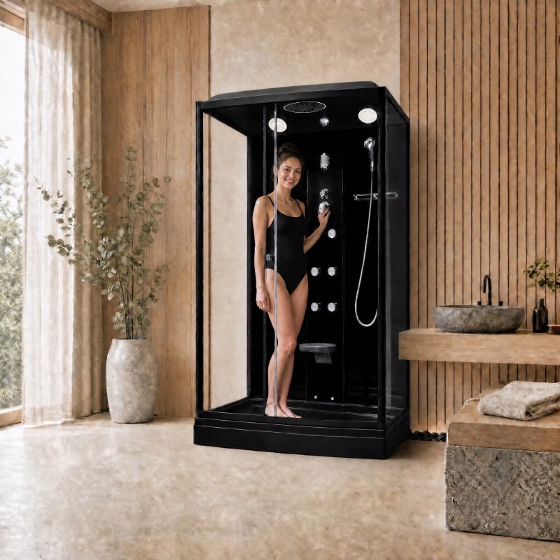 Luxuriöse schwarze rechteckige – Massage Bewertung und Preis