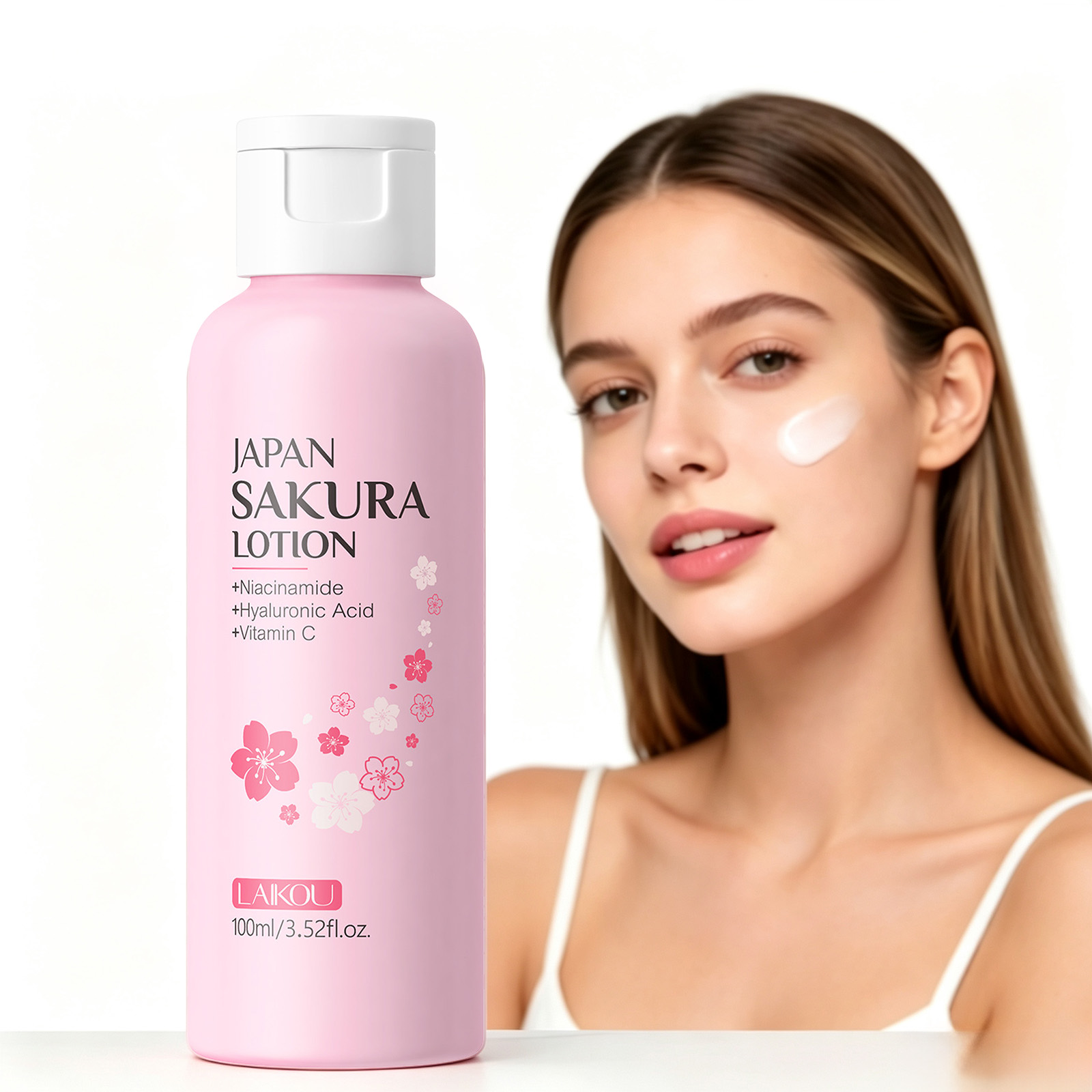 LAIKOU Sakura Lotion 100ml Nia – Niacinamide Pore Shrinking Essence Bewertung und Preis